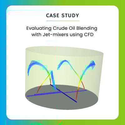 Evaluating Crude Oil Blending with Jet-Mixers using CFD-featured