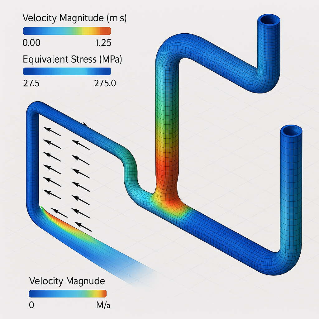 CFD–FEA Coupled Simulation to Resolve Tube Failure in Oxygen Mixing Device
