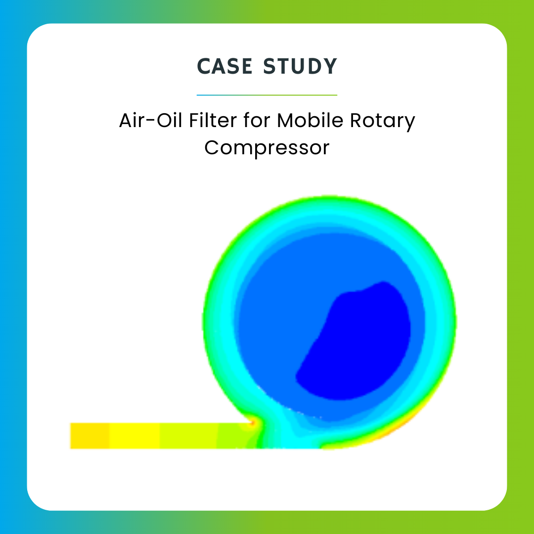 Designing & Developing Air-Oil Filter for Mobile Rotary Compressor