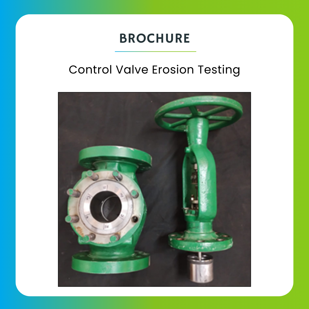Control Valve Erosion Testing
