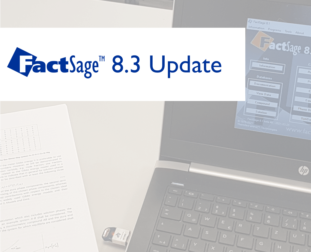 FactSage Product Portfolio and Services