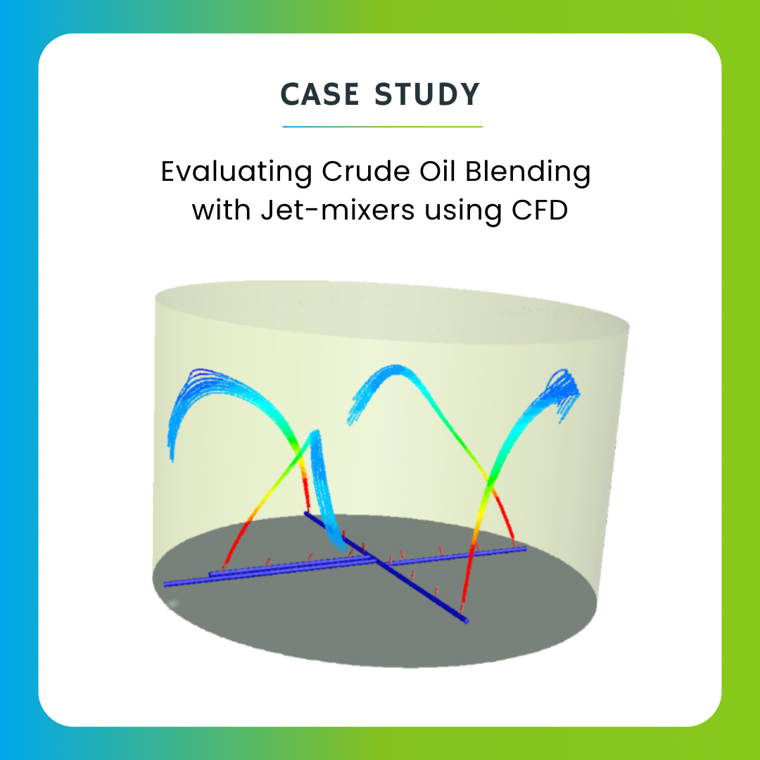 Evaluating Crude Oil Blending with Jet-Mixers using CFD