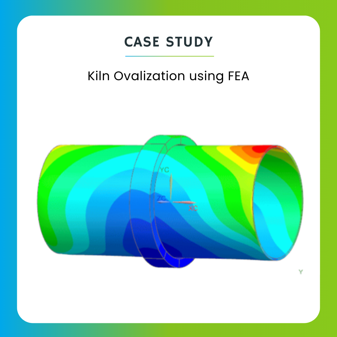 Evaluate Kiln Ovalization using FEA​