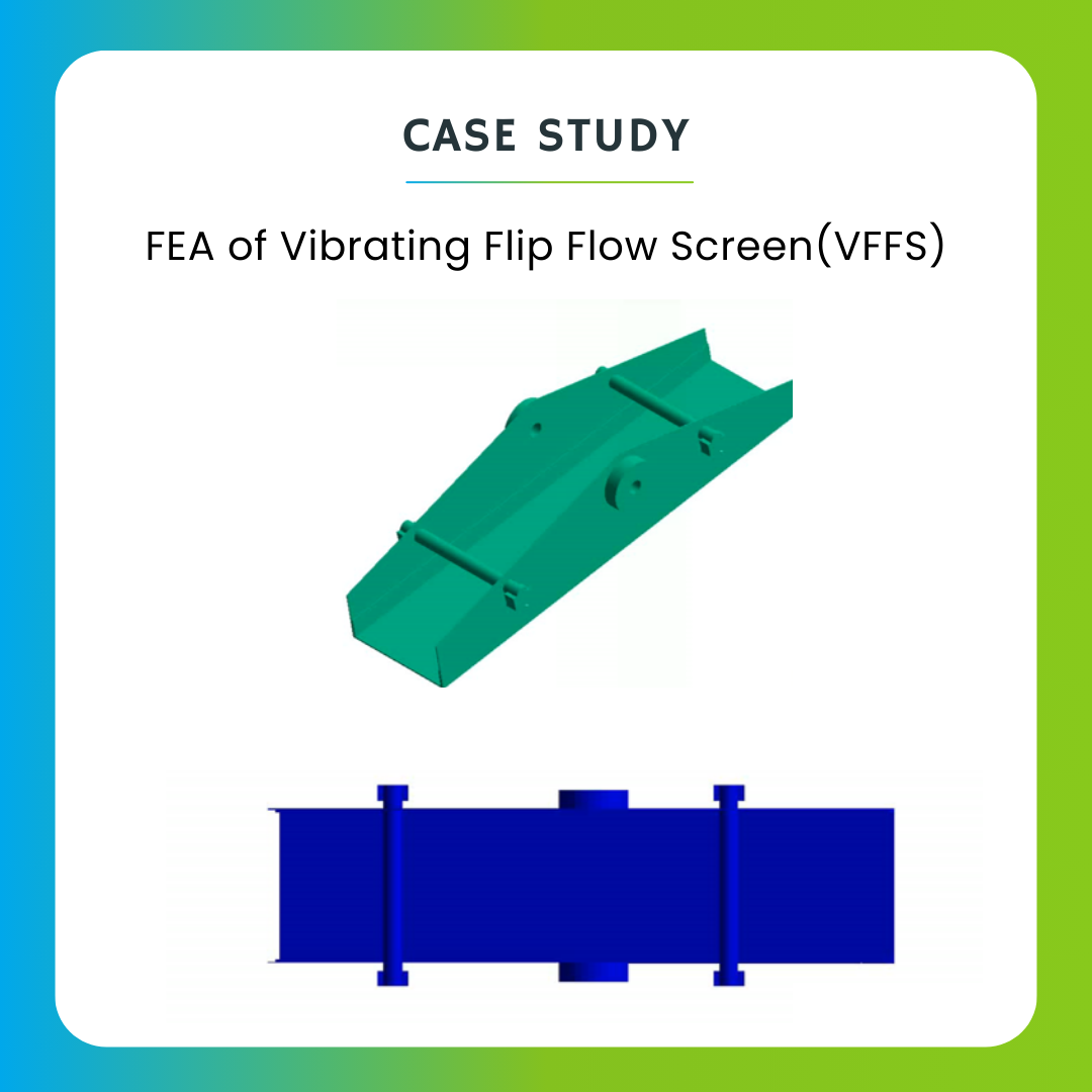 FEA of Vibrating Flip Flow Screen (VFFS)